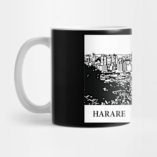 Harare Zimbabwe Mug